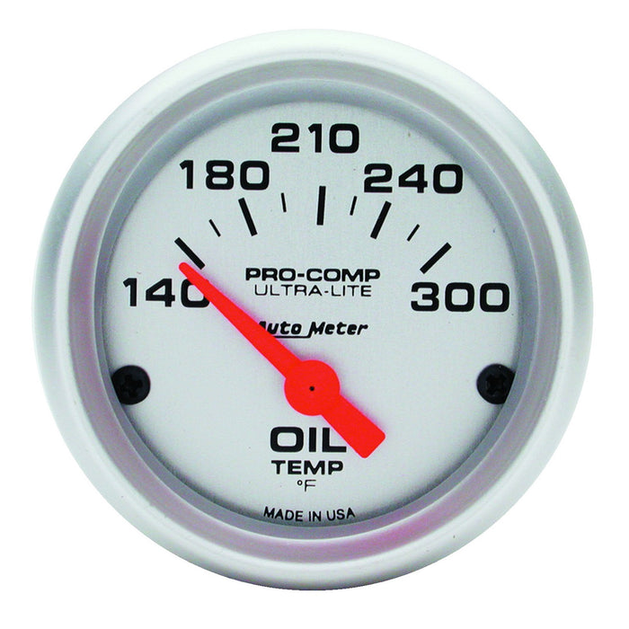 2-1/16 In. OIL TEMPERATURE 140-300 Fahrenheit ULTRA-LITE