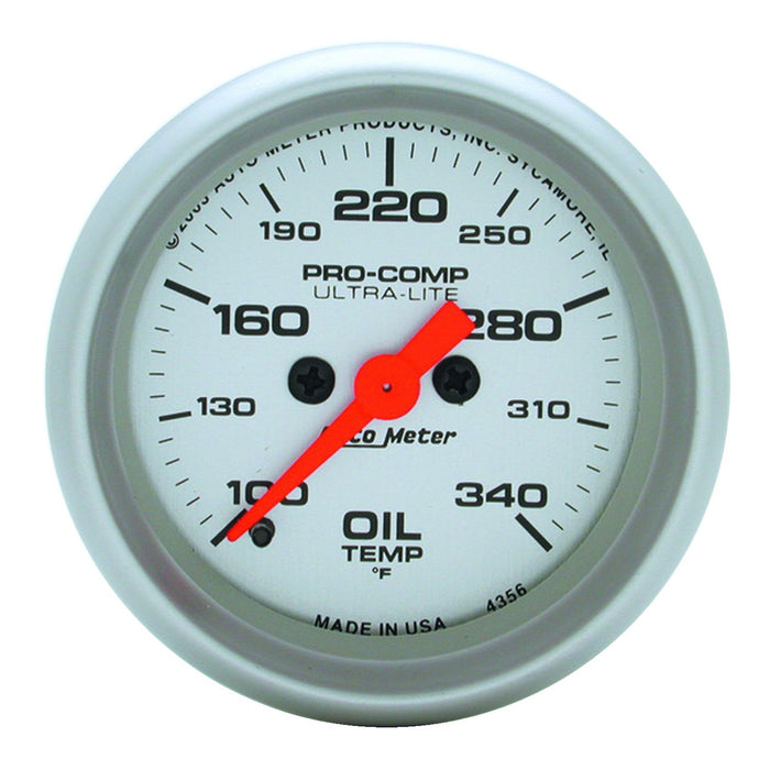 2-1/16in OIL TEMPERATURE 100-340 Deg F ULTRA-LITE