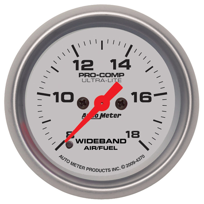 2-1/16 In. WIDEBAND AIR/FUEL RATIO ANALOG 8:1-18:1 AFR ULTRA-LITE