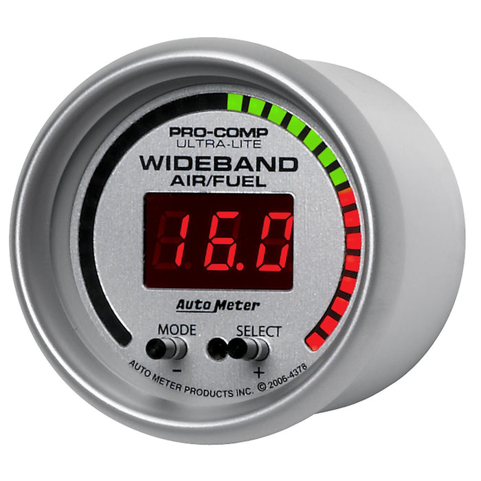 2-1/16 In. WIDEBAND PRO AIR/FUEL RATIO 6:1-20:1 AFR ULTRA-LITE