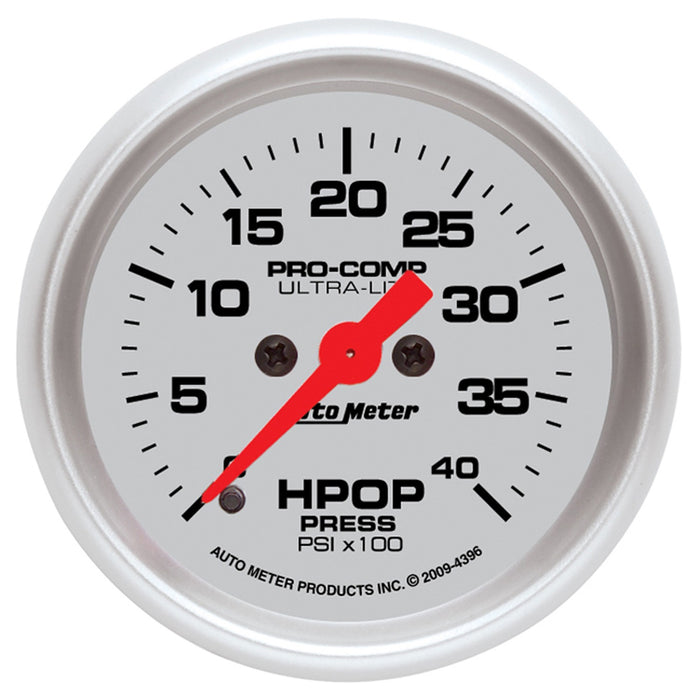 2-1/16 In. HPOP PRESSURE 0-4K PSI ULTRA-LITE