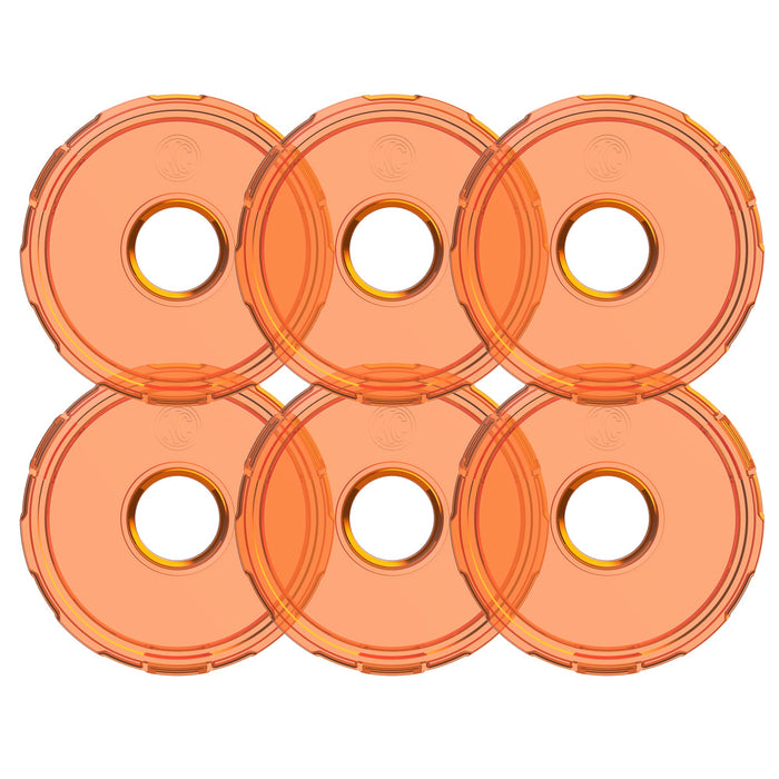 Cyclone V2 LED - Replacement Lens - Amber - 6-PK