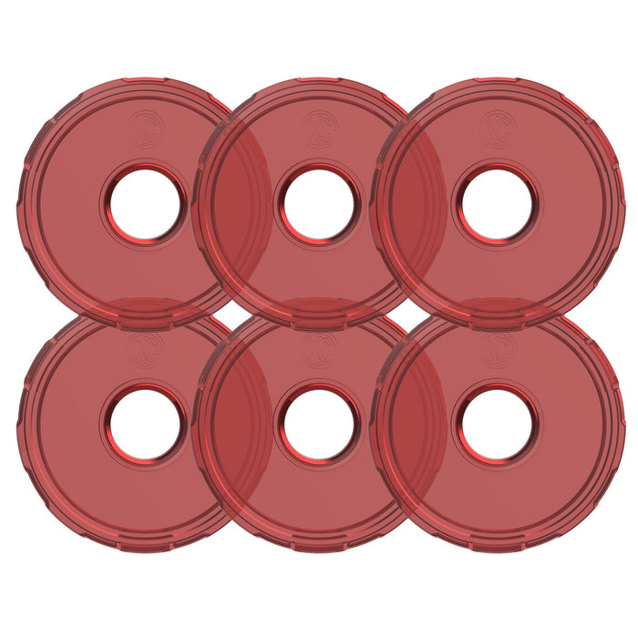 Cyclone V2 LED - Replacement Lens - Red - 6-PK