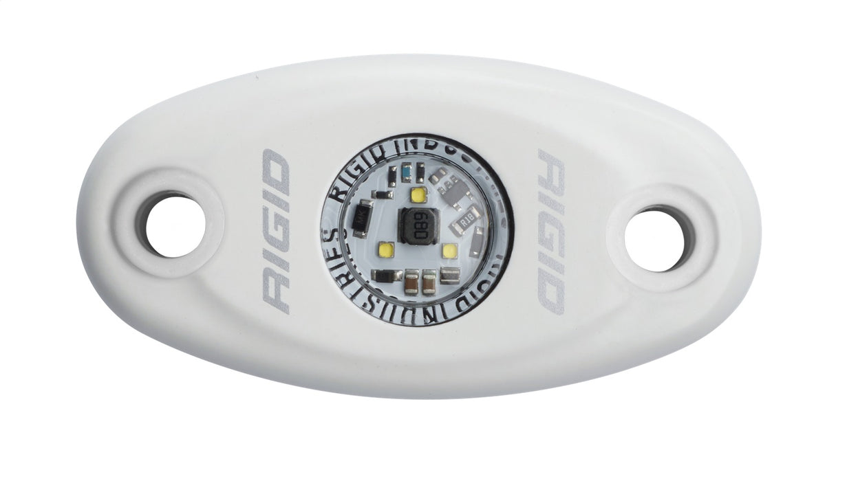 RIGID A-Series LED Light High Power Cool White White Housing Single