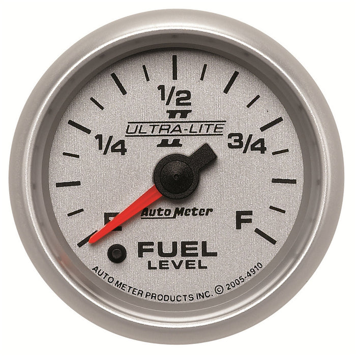 2-1/16 In. FUEL LEVEL PROGRAMMABLE 0-280 O ULTRA-LITE II