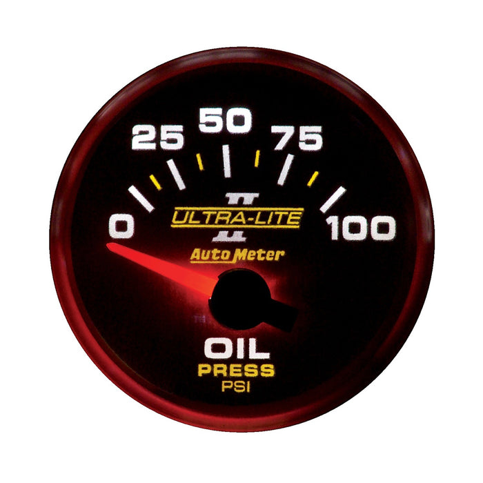 2-1/16 In. OIL PRESSURE 0-100 PSI ULTRA-LITE II