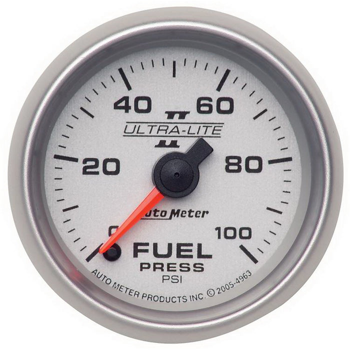 2-1/16 In. FUEL PRESSURE 0-100 PSI ULTRA-LITE II