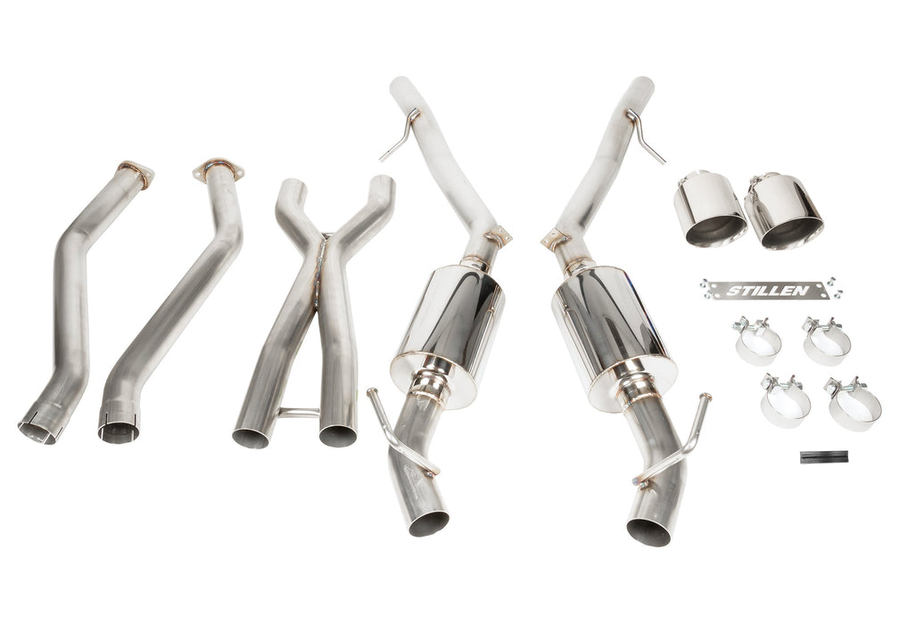 2023 Nissan Z | STILLEN Cat Back Exhaust "Street Series" SKU 504503, 504504, 504505