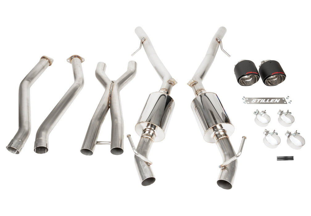 2023 Nissan Z | STILLEN Cat Back Exhaust "Street Series" SKU 504503, 504504, 504505