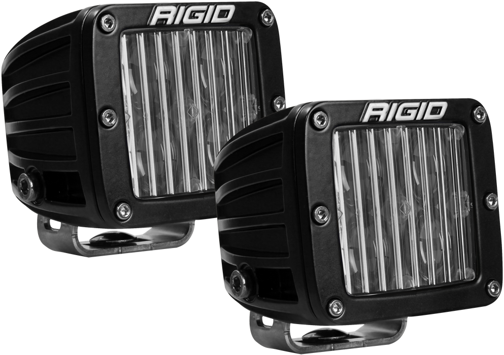 RIGID D-Series DOT/SAE J583 White LED Fog Light Surface Mount Pair