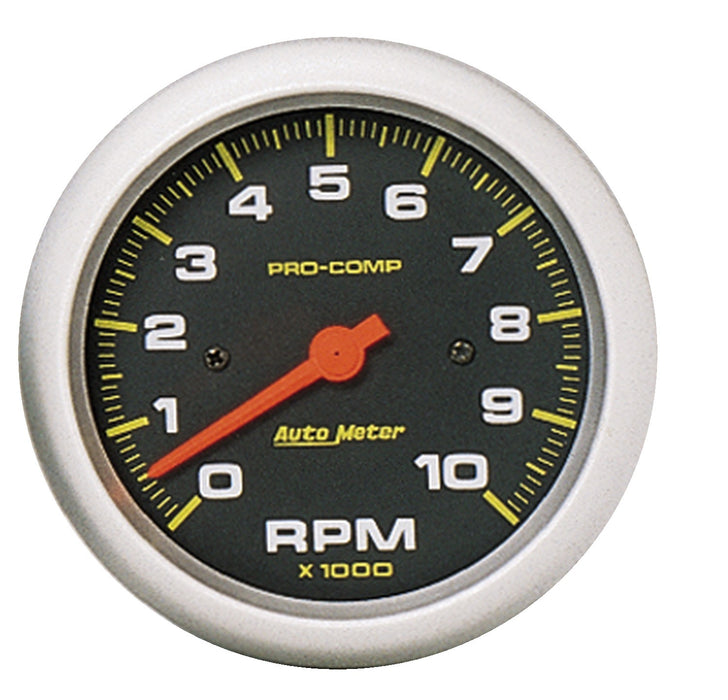 3-3/8 In. IN-DASH TACHOMETER 0-10000 RPM PRO-COMP