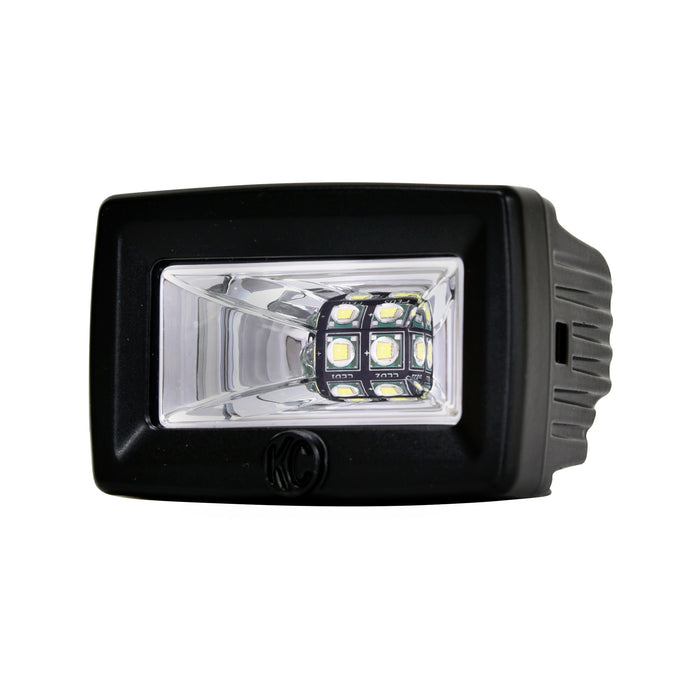 KC Hilites 2 In C-Series C2 LED - 2-Light System - Backup - 20W Flood Beam