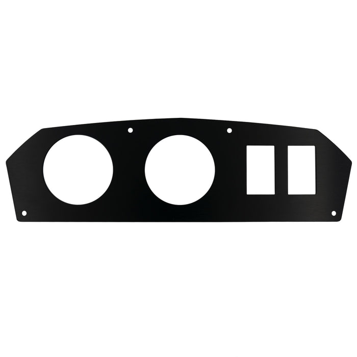 GAUGE & SWITCH PANEL DIRECT FIT 2 GAUGE 2-1/16in& 2 SWITCH CAN-AM MAVERICK 12-18 & COMMANDER 10-20