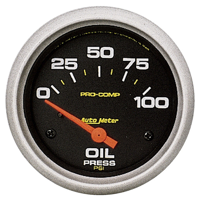 2-5/8 In. OIL PRESSURE 0-100 PSI PRO-COMP