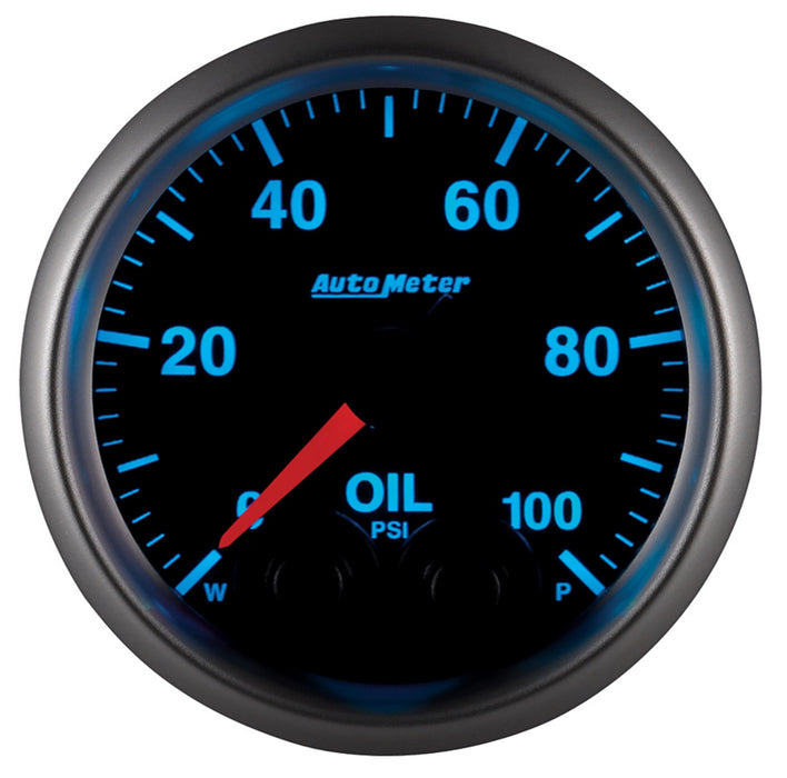 2-1/16 In. OIL PRESSURE 0-100 PSI ELITE