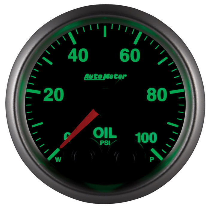 2-1/16 In. OIL PRESSURE 0-100 PSI ELITE