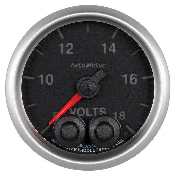 2-1/16 In. VOLTMETER 8-18V ELITE