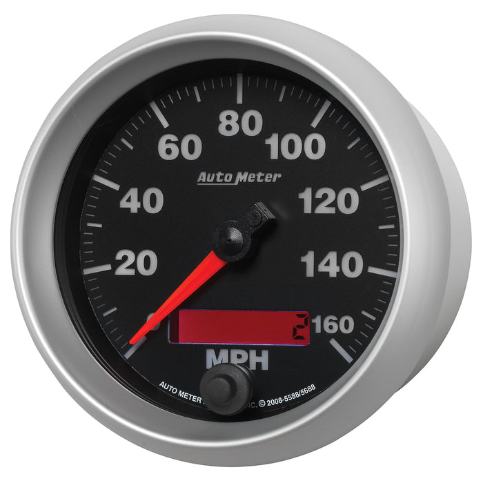 3-3/8 In. SPEEDOMETER 0-160 MPH ELITE