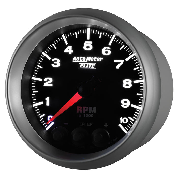 3-3/8 In. IN-DASH TACHOMETER 0-10000 RPM ELITE