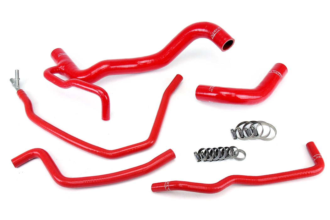 HPS Silicone Radiator Coolant Hose Kit 57-1479-RED Red