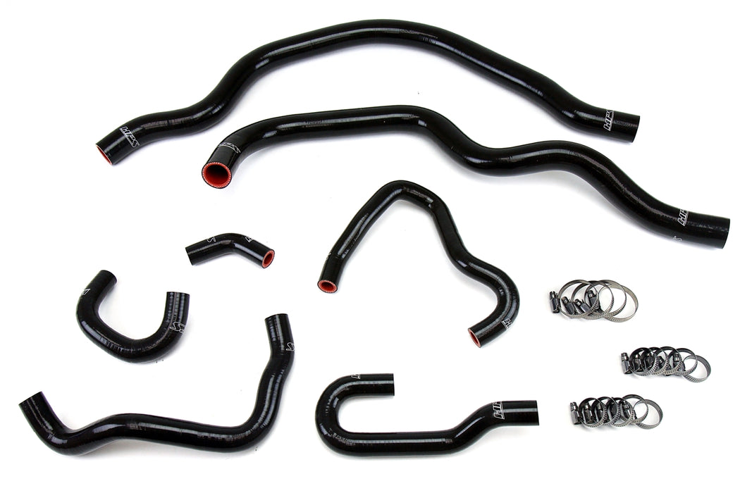 HPS Silicone Radiator and Heater Coolant Hose Kit 57-1489-BLK Black