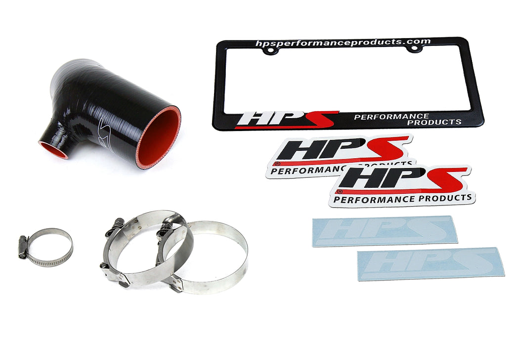 HPS Silicone Air Intake Kit 57-1544-BLK Black