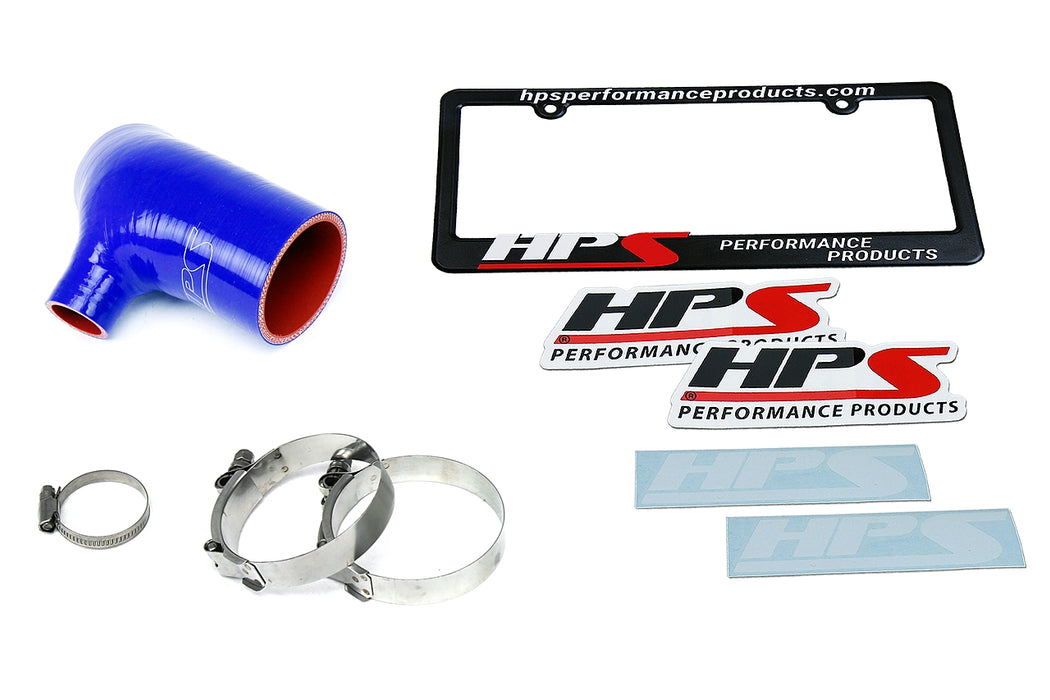 HPS Silicone Air Intake Kit 57-1544-BLUE Blue