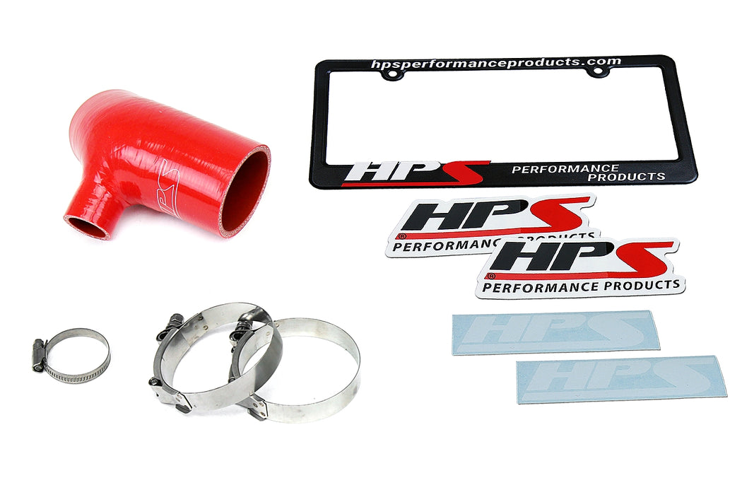 HPS Silicone Air Intake Kit 57-1544-RED Red