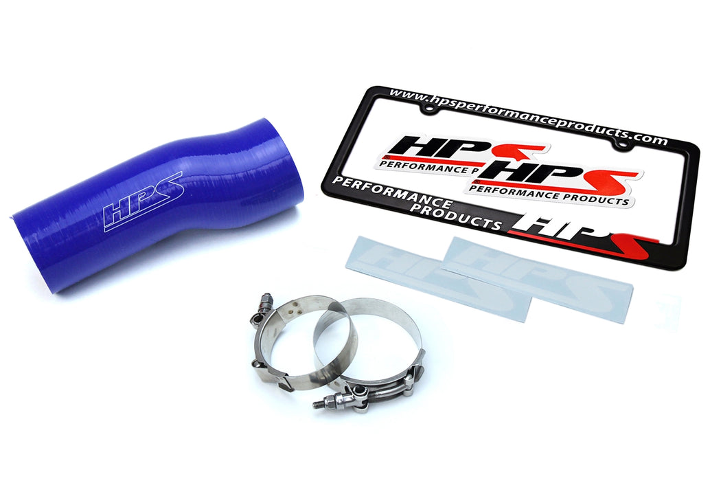 HPS Silicone Air Intake Kit 57-1595-BLUE Blue