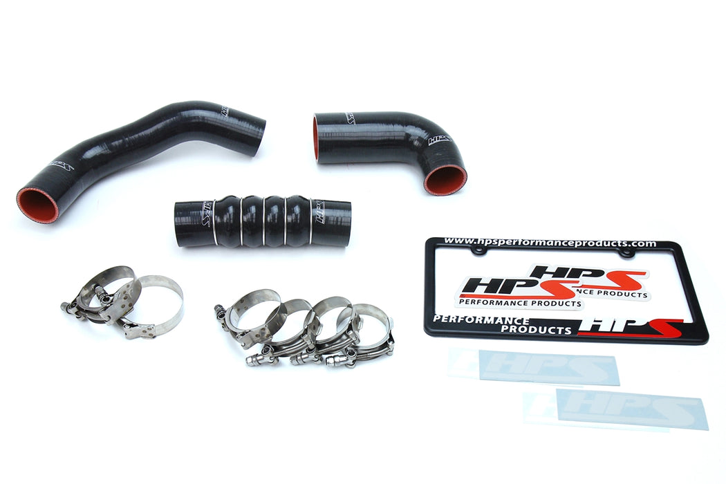 HPS Silicone Intercooler Hose Kit 57-1599-BLK Black