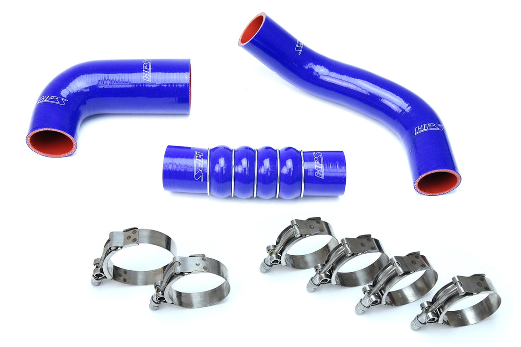 HPS Silicone Intercooler Hose Kit 57-1599-BLUE Blue