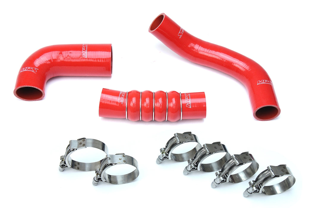 HPS Silicone Intercooler Hose Kit 57-1599-RED Red