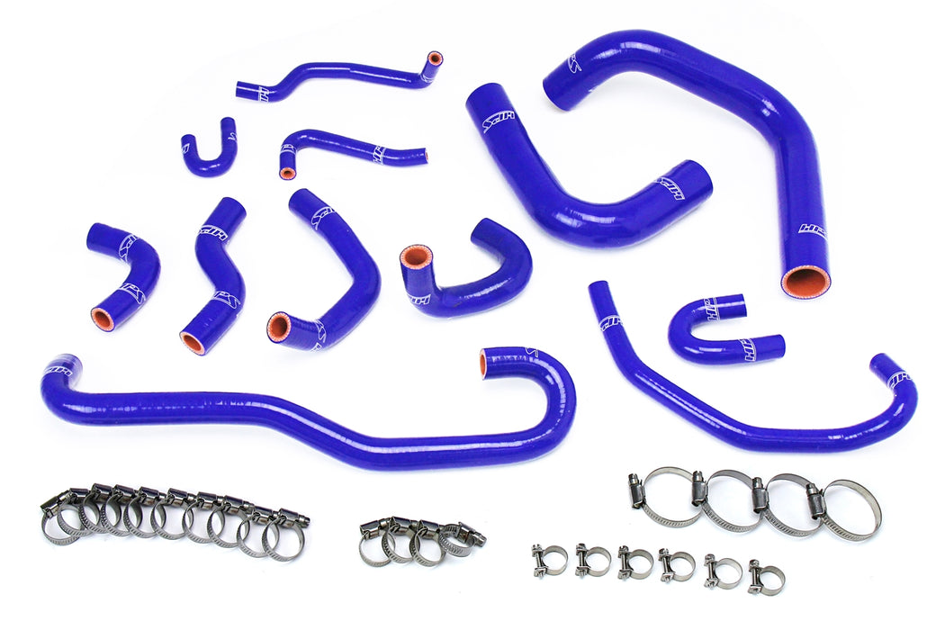 HPS Silicone Radiator and Heater Coolant Hose Kit 57-1656-BLUE Blue