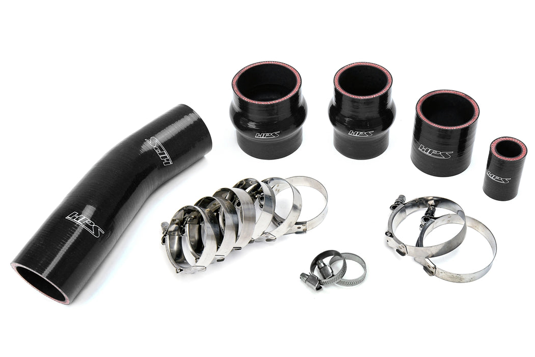 HPS Silicone Intercooler Hose Kit 57-1711-BLK Black