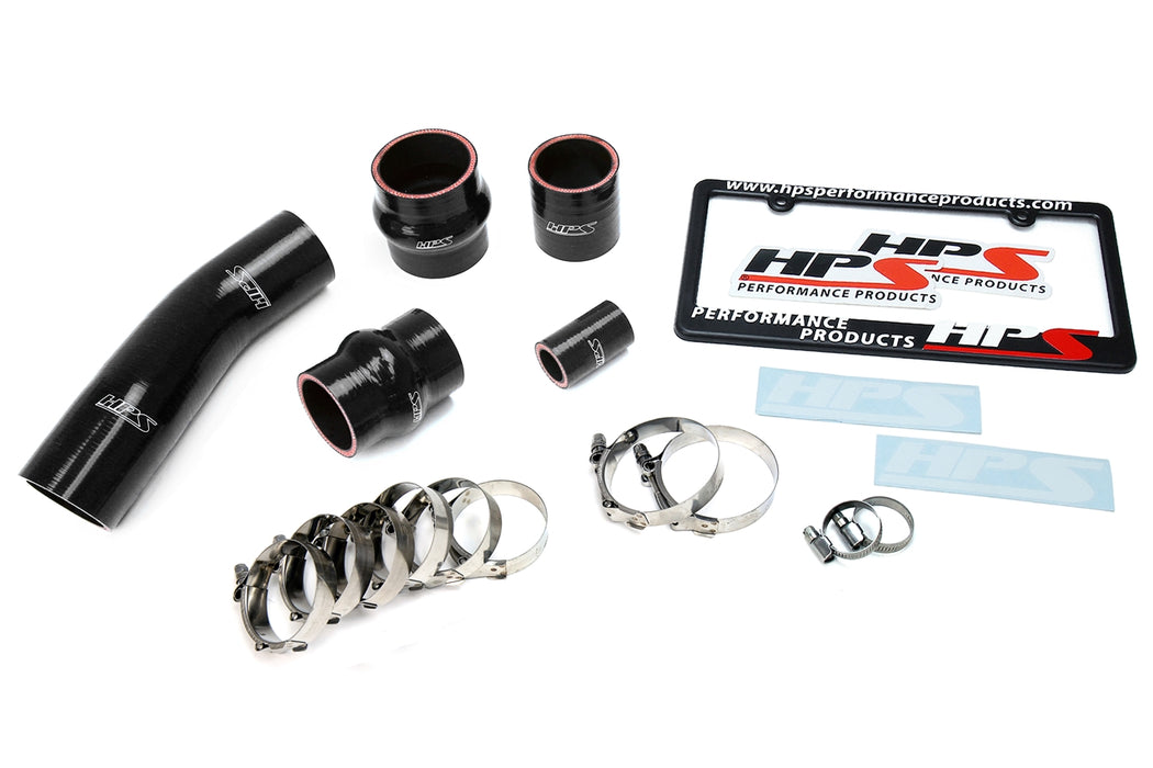 HPS Silicone Intercooler Hose Kit 57-1711-BLK Black