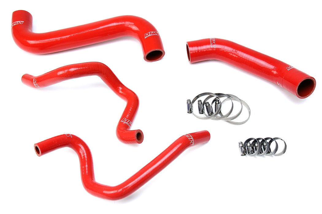 HPS Silicone Radiator and Heater Coolant Hose Kit 57-1732-RED Red