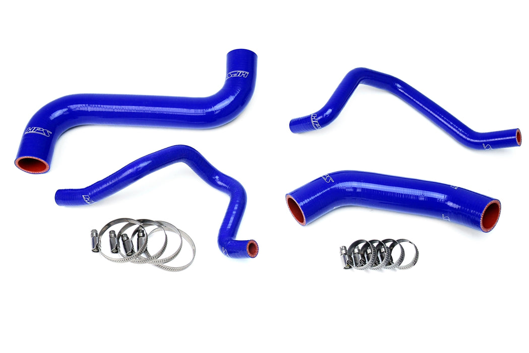 HPS Silicone Radiator and Heater Coolant Hose Kit 57-1733-BLUE Blue