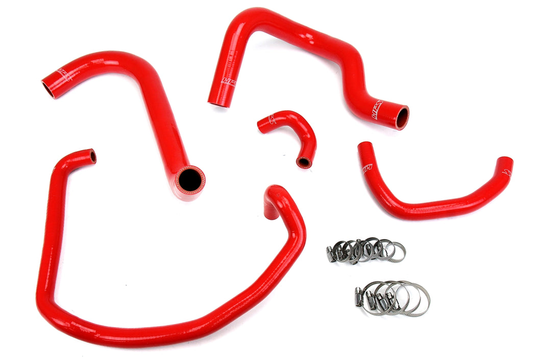 HPS Silicone Radiator and Heater Coolant Hose Kit 57-1746-RED Red