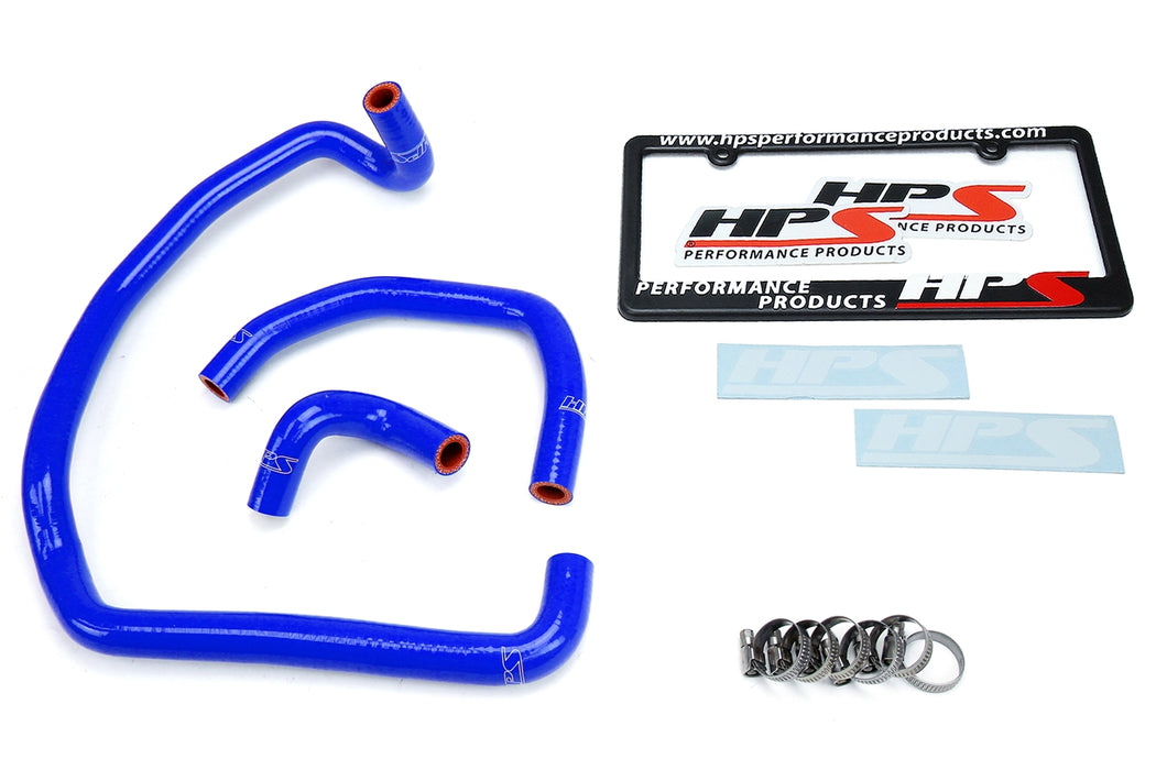 HPS Silicone Heater Coolant Hose Kit 57-1746H-BLUE Blue