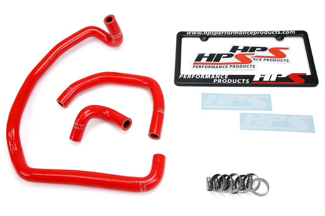 HPS Silicone Heater Coolant Hose Kit 57-1746H-RED Red