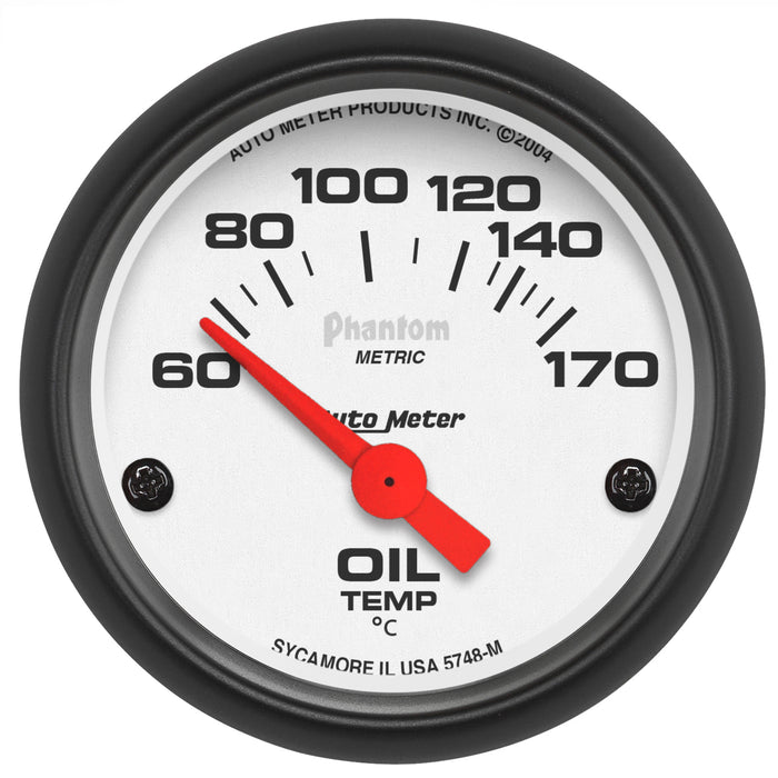 2-1/16 In. OIL TEMPERATURE 60-170 Celsius PHANTOM