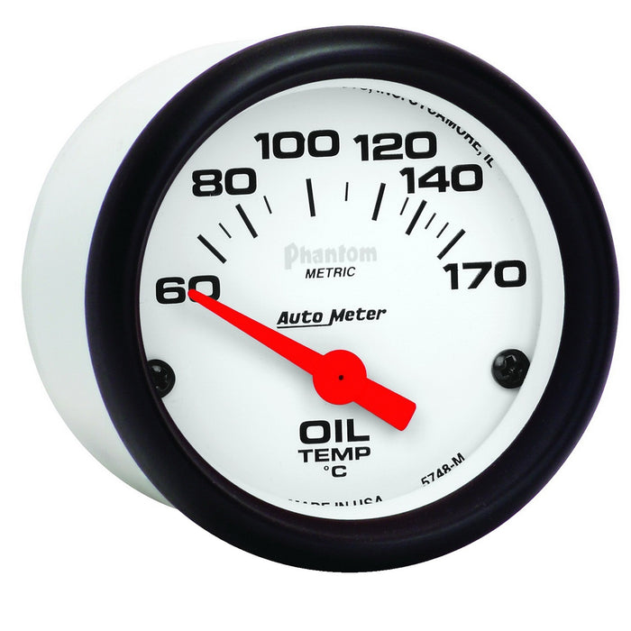 2-1/16 In. OIL TEMPERATURE 60-170 Celsius PHANTOM