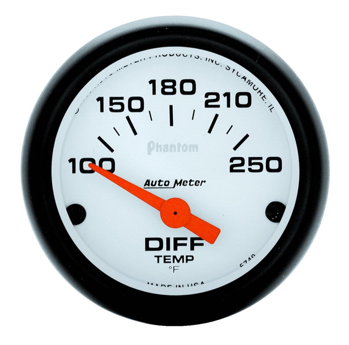 2-1/16 In. DIFFERENTIAL TEMPERATURE 100-250 Fahrenheit PHANTOM