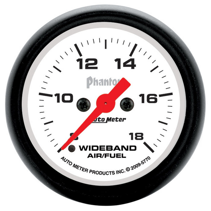 2-1/16 In. WIDEBAND AIR/FUEL RATIO ANALOG 8:1-18:1 AFR PHANTOM