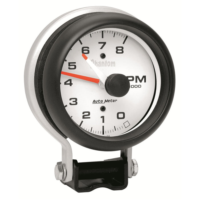 3-3/4 In. PEDESTAL TACHOMETER 0-8000 RPM PHANTOM