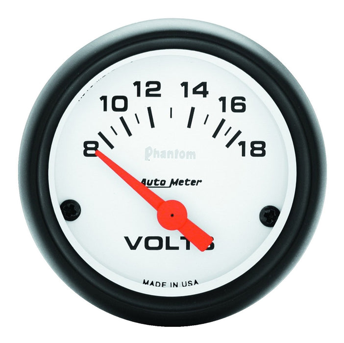 2-1/16 In. VOLTMETER 8-18V PHANTOM