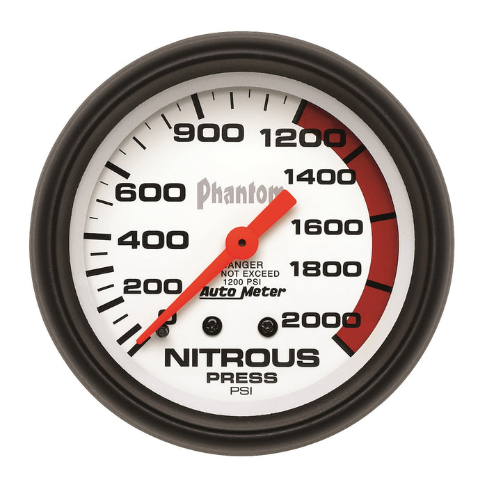 2-5/8 In. NITROUS PRESSURE 0-2000 PSI PHANTOM