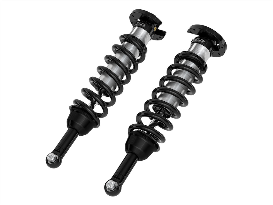 ICON 2022-2023 Toyota Tundra 5-6" Lift 2.5 Internal Reservoir Front Coilover Kit Pair