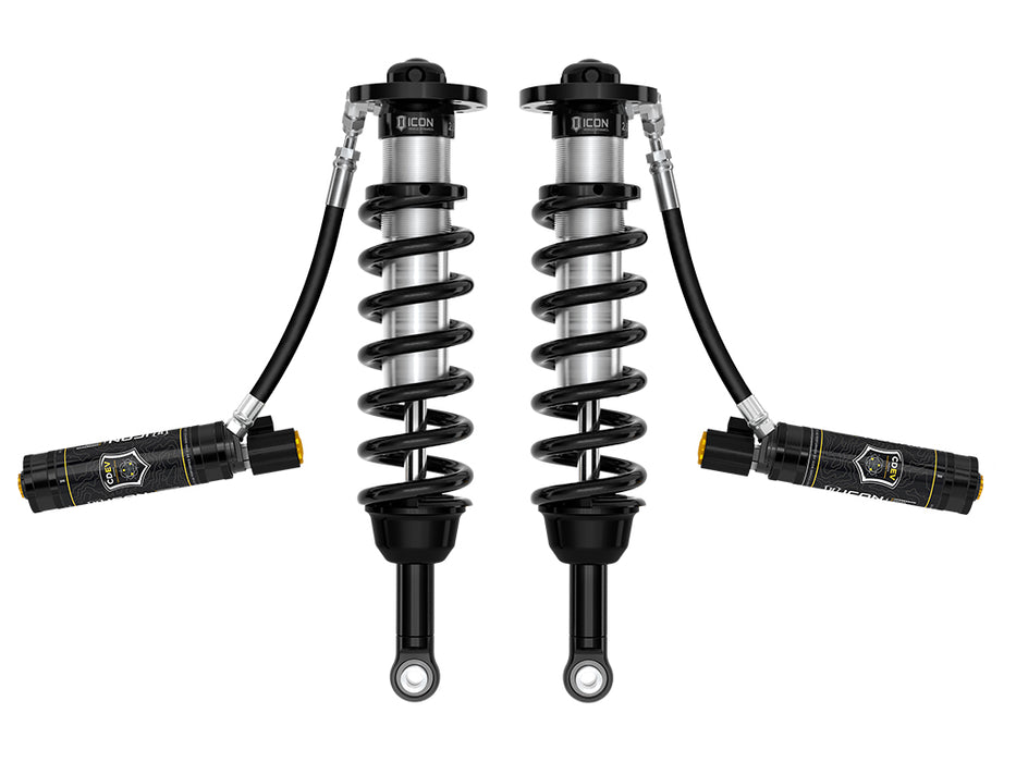 ICON 2022-2023 Toyota Tundra 5-6" Lift 2.5 Remote Reservoir With CDEV Front Coilover Kit Pair