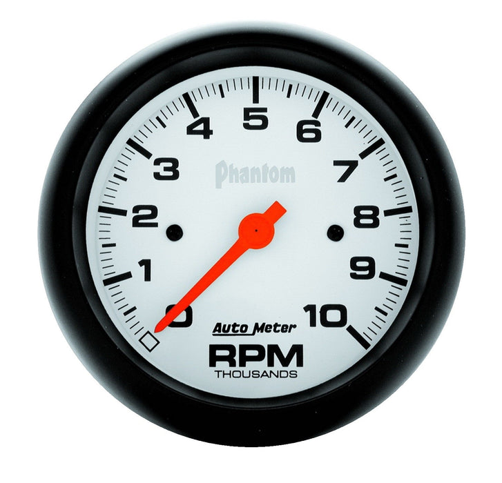 3-3/8 In. IN-DASH TACHOMETER 0-10000 RPM PHANTOM